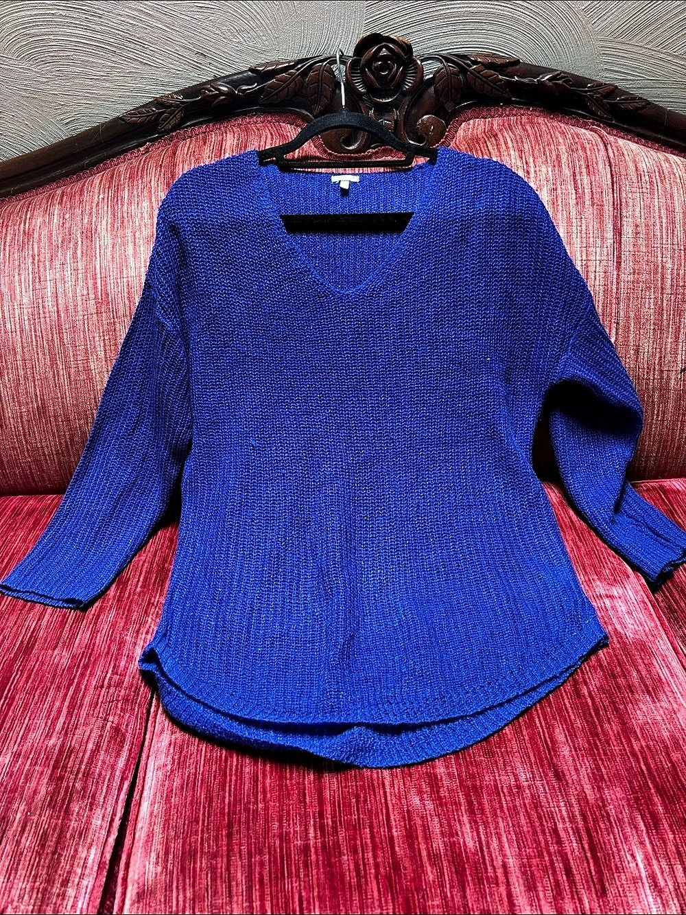 Charlotte Russe Blue Knit Sweater